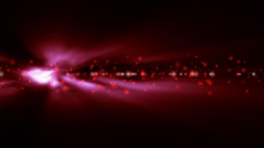 Arka plan bulanık parlak kırmızı ışıklar ile