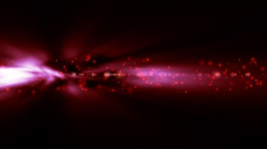 Arka plan bulanık parlak kırmızı ışıklar ile