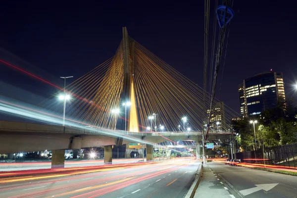 Estaiada most Sao Paulo — Stock fotografie