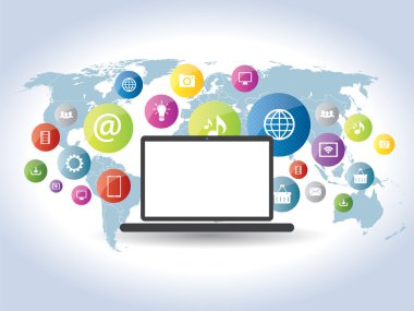 bilgi Web siteleri ve sosyal ağlar üzerinde iletişim