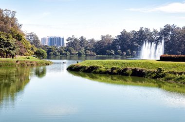 Sao Paulo 'daki Ibirapuera Parkı