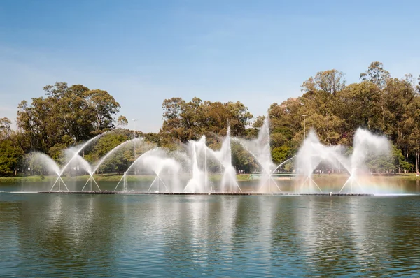 Parque Ibirapuera en Sao Paulo — Foto de Stock