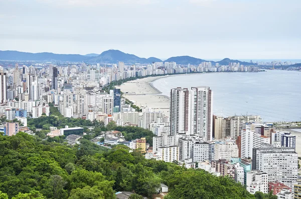 Santos city,  in Sao Paulo — Stock Photo, Image