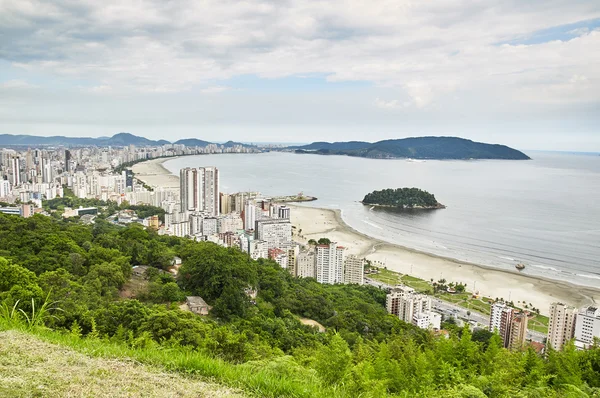 Stadt der santos in sao paulo — Stockfoto