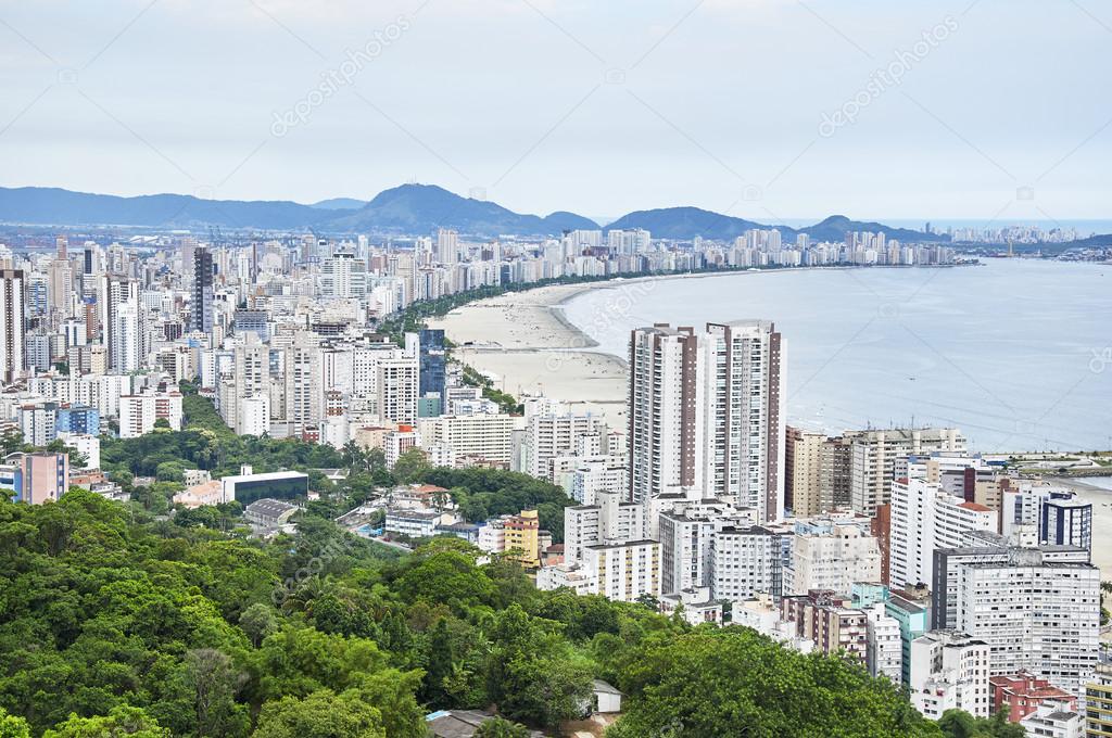 Santos city,  in Sao Paulo