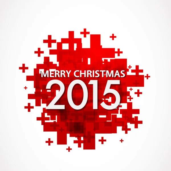 Feliz Natal 2015 — Vetor de Stock