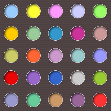 Soyut çok renkli delik