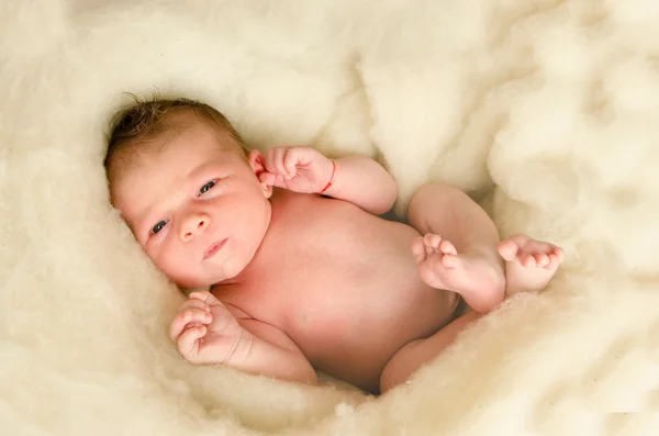 Novorozené dítě spí — Stock fotografie