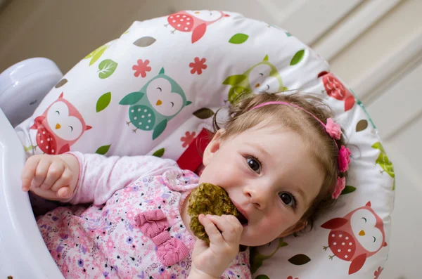 Baby vedl odstavu — Stock fotografie