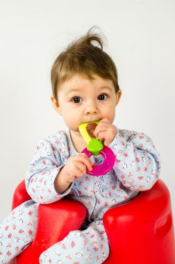 diş çıkarma bebek kız