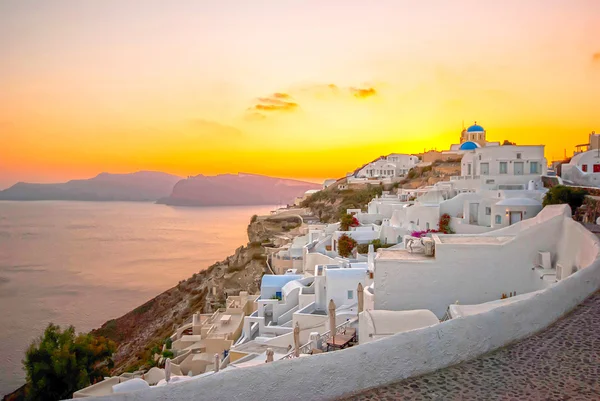 Oia Santorin — Stockfoto