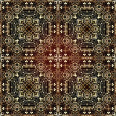 Sorunsuz vektör desen. Şark arka plan