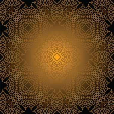 kesintisiz geometrik İslam Sanatı desen