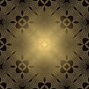 kesintisiz geometrik İslam Sanatı desen