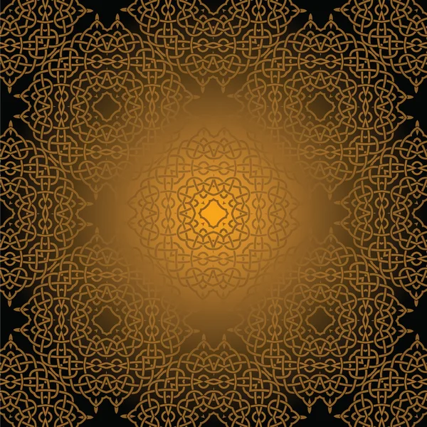 Naadloze geometrische islamitische kunst patroon — Stockvector