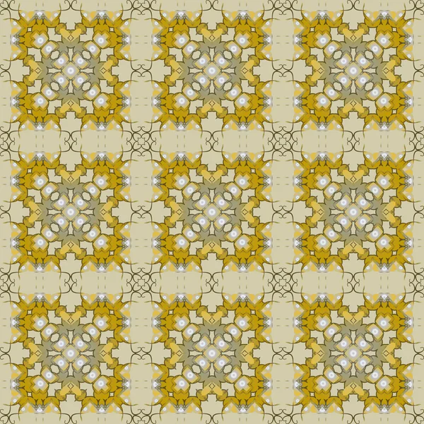 Seamless Geometric Islamic Art Pattern — Stock Vector