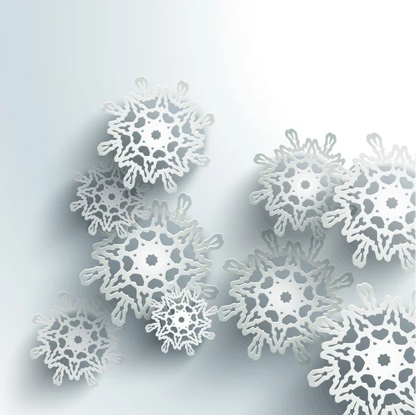 Kağıt kar taneleri