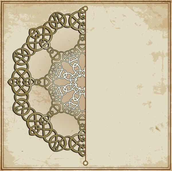 Арабескский орнамент для Вашего дизайна — стоковый вектор
