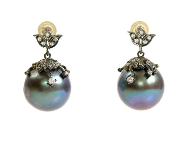 Paire de boucles d'oreilles — Photo