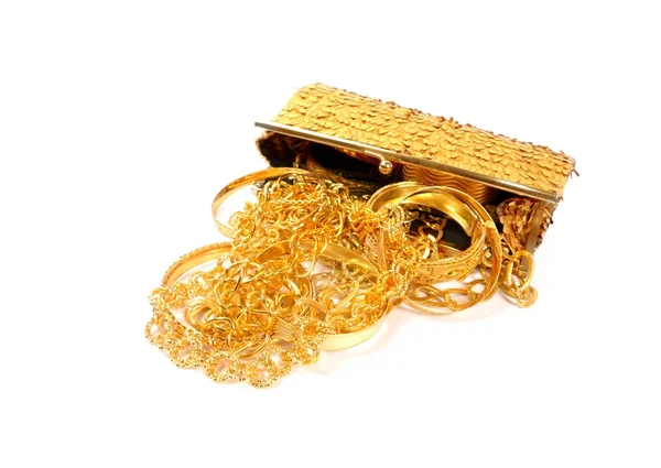 Golden jewels — Stock Photo, Image