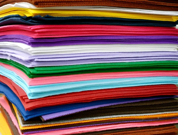 Colorful wool sheets — Stock Photo, Image