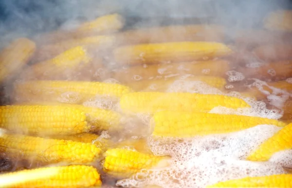 Cocinar maíz — Foto de Stock