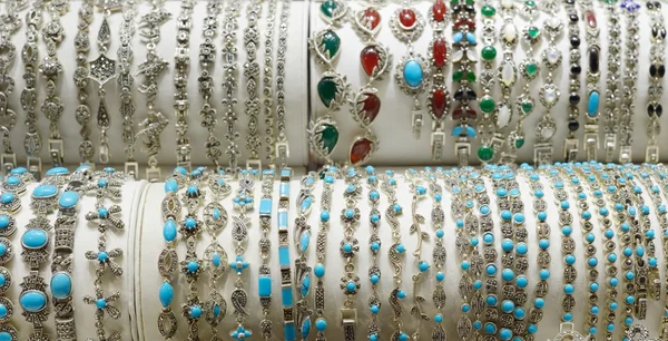 Bracelets from silver — Stock Photo, Image