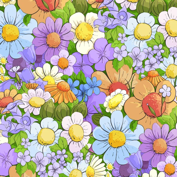 Floral fundo brilhante —  Vetores de Stock