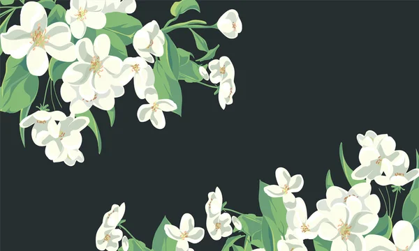 Ilustrație florală — Vector de stoc