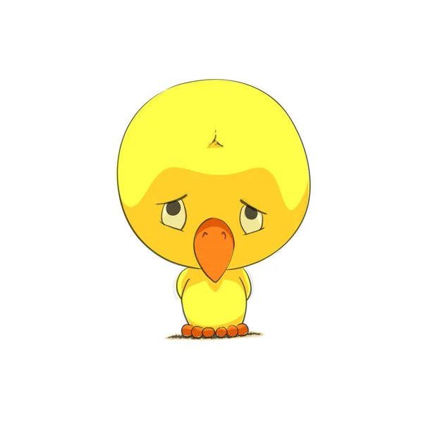 Cute chick character — Stock Vector