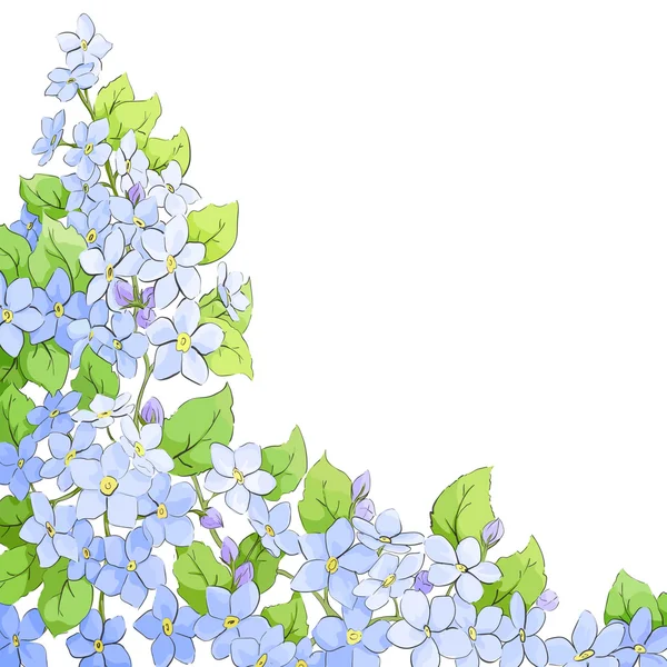 Fundo floral brilhante —  Vetores de Stock