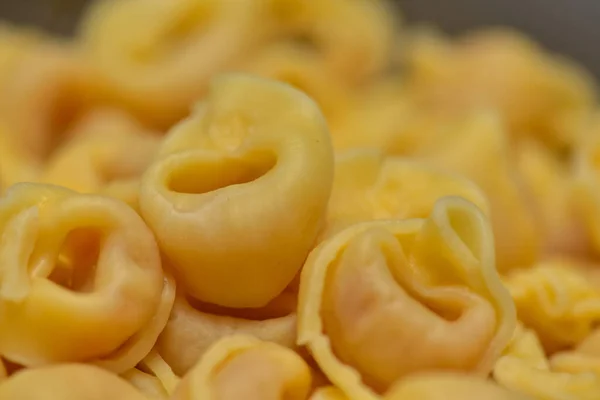 Sfondo Pasta Tortellini Alimentazione Naturale Concetto Prodotti Agricoli — Foto Stock