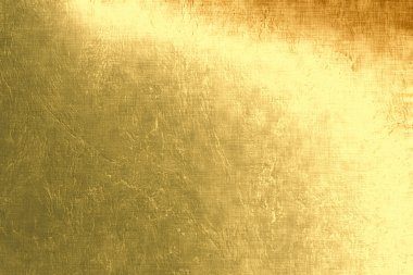 Gold metallic background, linen texture, bright festive background clipart