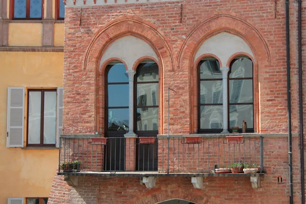 Historiska byggnader i Piemonte — Stockfoto
