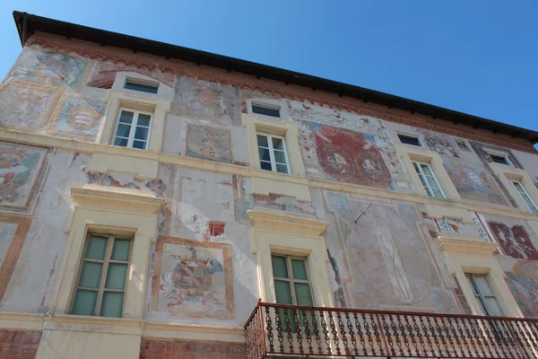 Historische Gebäude im Piemont — Stockfoto