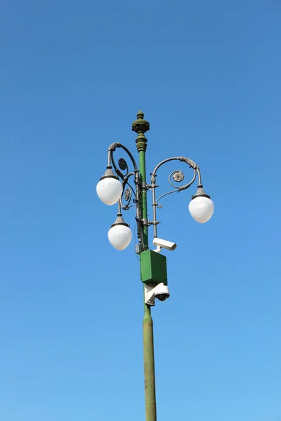 Câmeras luzes de rua em itália — Fotografia de Stock