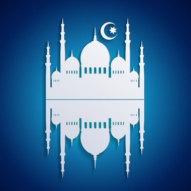 Hari raya arka plan - vektör