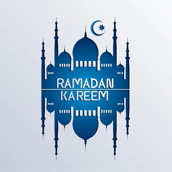 Ramadan fundo vetor — Vetor de Stock