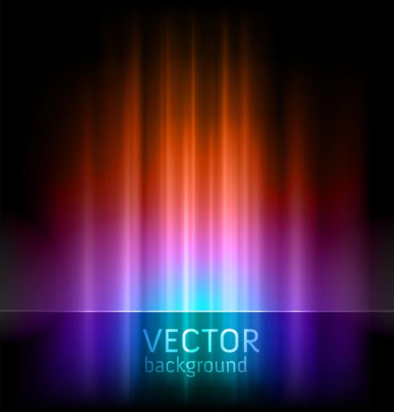 Abstracte lichten vector achtergronden — Stockvector