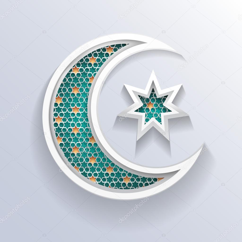 crescent moon holiday symbol