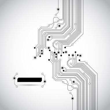 Soyut devre kartı arkaplan dokusu
