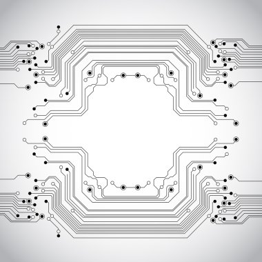 Soyut devre kartı arkaplan dokusu