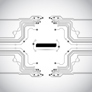 Soyut devre kartı arkaplan dokusu