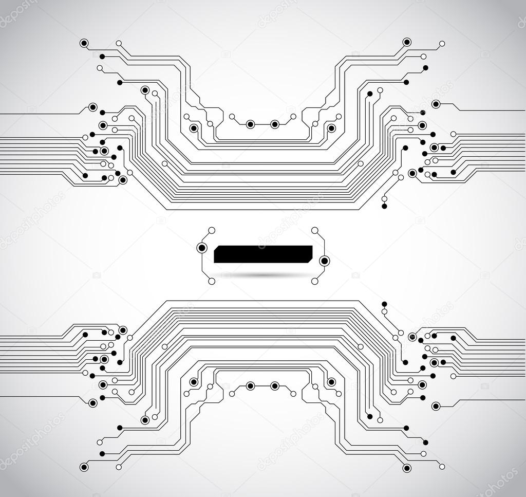 abstract circuit board background texture