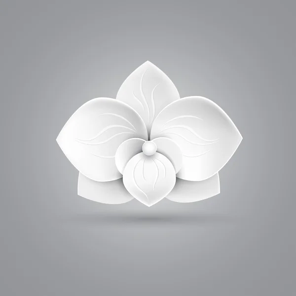 Vecteur icône logo fleur — Image vectorielle