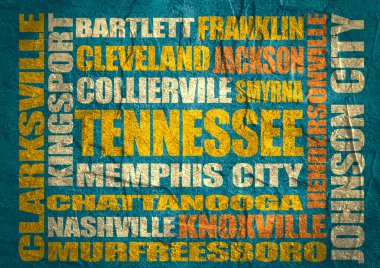 Tennessee Devlet şehirler listesi 