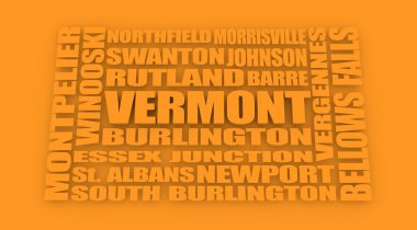 Vermont Eyalet şehirler listesi 