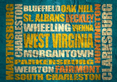 Batı Virginia devlet şehirler listesi 