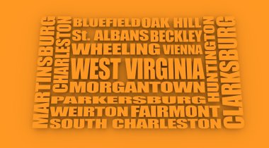 Batı Virginia devlet şehirler listesi 