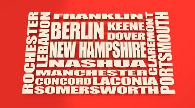 New Hampshire durumu şehirler listesi 